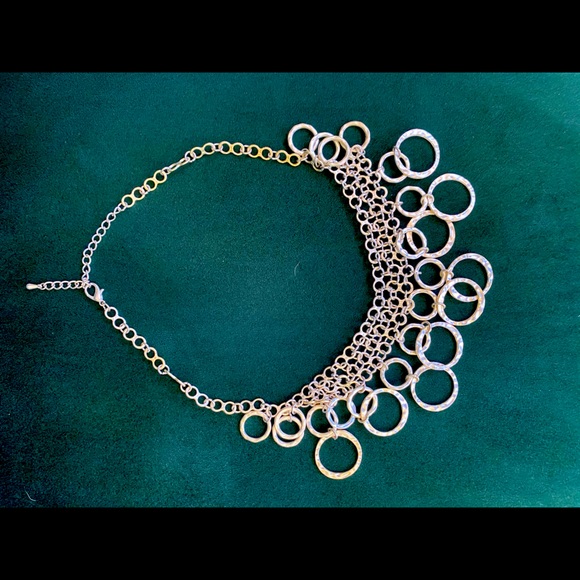 Silver cage necklace - Picture 1 of 5